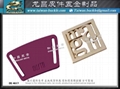 Eläimen muotoinen logo metallinen nimikilpi 5