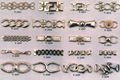 Metal chain leather accessories Phụ kiện túi da