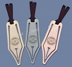 Rotary Club Custom Metal Bookmark Holder Souvenirs