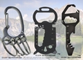 Customized stainless steel multifunctional bottle opener 1