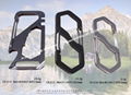 Taiwan Aluminum alloy S-shaped buckle