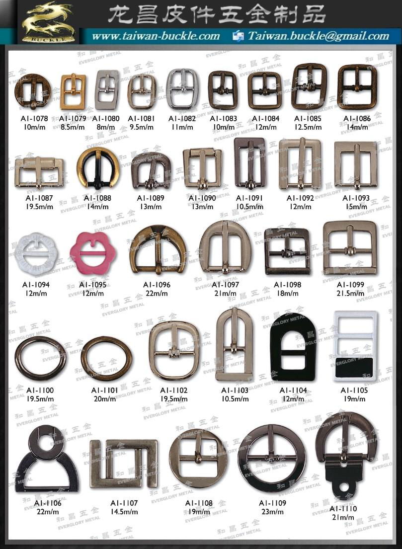 Phụ kiện kim loại giày dép Buckle belt hook button 4