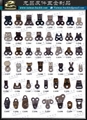 Phụ kiện kim loại giày dép Buckle belt hook button 12