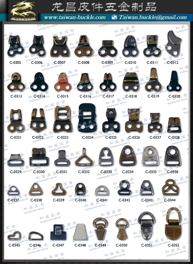 Phụ kiện kim loại giày dép Buckle belt hook button 13