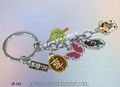 Key Ring Metal Charm Accessory