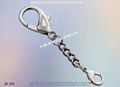 Key ring hardware buckle design and manufacture