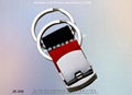 Key ring hardware buckle design and manufacture