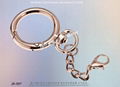 China&Taiwan Metal Key Ring Material Accessories