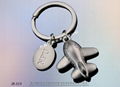 Book Stationery Key Ring Metal Charm