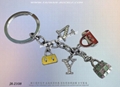 Brand Charm Key Ring