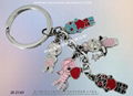 Bling Bling Charms Key Ring 6