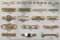 Chain Buckle Made of High quality Zinc Alloy For Shoes