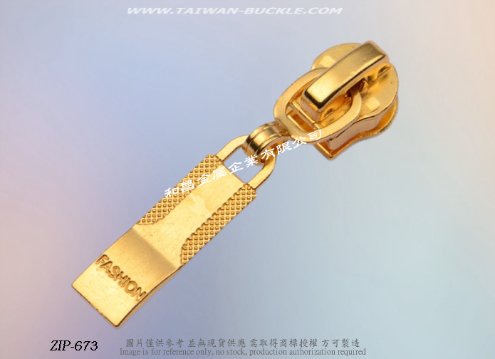 Made in Taiwan metal zipper puller 4