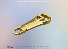 Made in Taiwan metal zipper puller