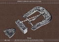 Taiwan Three-piece belt buckle