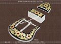 Taiwan Three-piece belt buckle