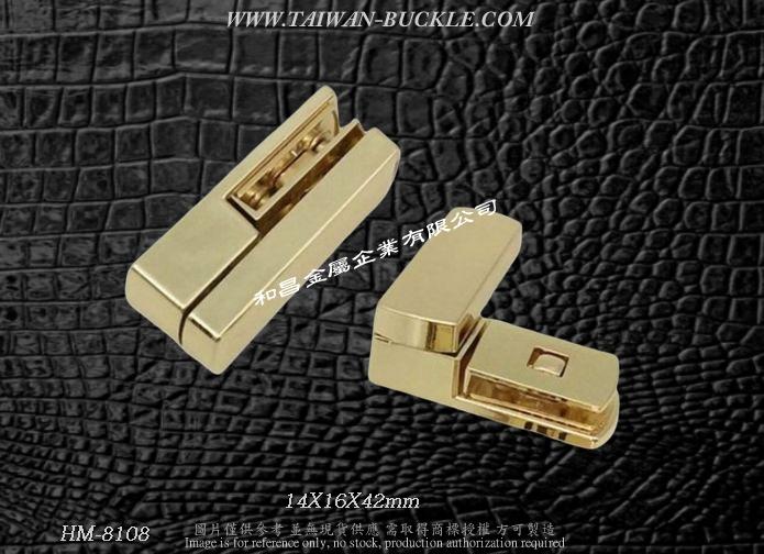 Leather Metal Lock Buckle 4