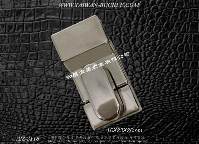 Leather Metal Lock Buckle 2