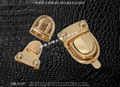 Leather Metal Lock Buckle