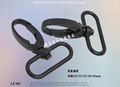 Webbing hook buckle