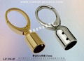 Taiwan High-quality purses accessories Leather zinc metal hook 2