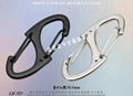 Taiwan High-quality purses accessories Leather zinc metal hook