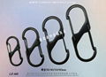 Taiwan High-quality purses accessories Leather zinc metal hook 17