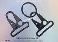 Taiwan High-quality purses accessories Leather zinc metal hook