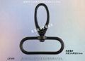 Leather handbags hardware accessories zinc hook