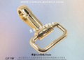 Leather hardware, zinc hooks, dog buckle, pet accessories