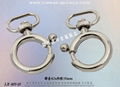 High quality Zinc hook Leather Accessories
