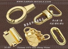 Thickness 0.05% gold plating process