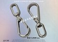 Leather purses metal  zinc buckle clasp dog buckle rotating hook 14