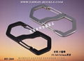 Webbing stainless steel metal buckle 9