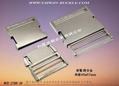 Plastic steel magnet metal buckle