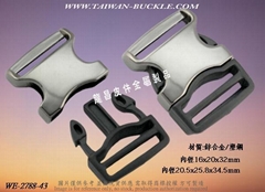 Custom Zinc Alloy Side Buckle