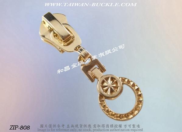 Lurrose Reißverschlussanhänger 10er Set - Sternform, Gold, Für Jacken & Taschen