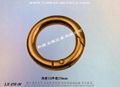 Zinc Alloy Round Spring Snap