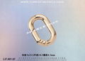 Zinc Alloy Round Spring Snap