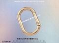 Square Spring Ring Buckle 9