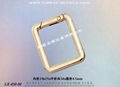 Square Spring Ring Buckle 1