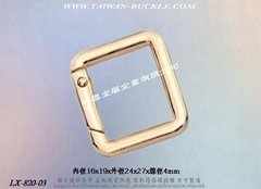 Square Spring Ring Buckle