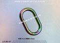 Oval Spring Ring Buckle 6