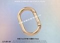 Oval Spring Ring Buckle 7