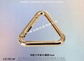 Triangular metal spring buckle 2