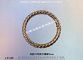 Round Metal Spring Ring Buckle 10