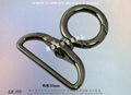 Leather clasp dog buckle leather metal zinc hook rotating hook