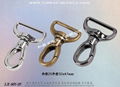 Leather clasp dog buckle leather metal zinc hook rotating hook
