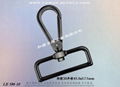 Leather clasp dog buckle leather metal zinc hook rotating hook