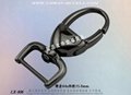 Zinc hook Bag accessories dog buckle leather metal buckle rotation